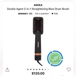 Amika hair brush dryer